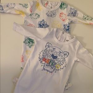 Kenzo Footie Pajama Set